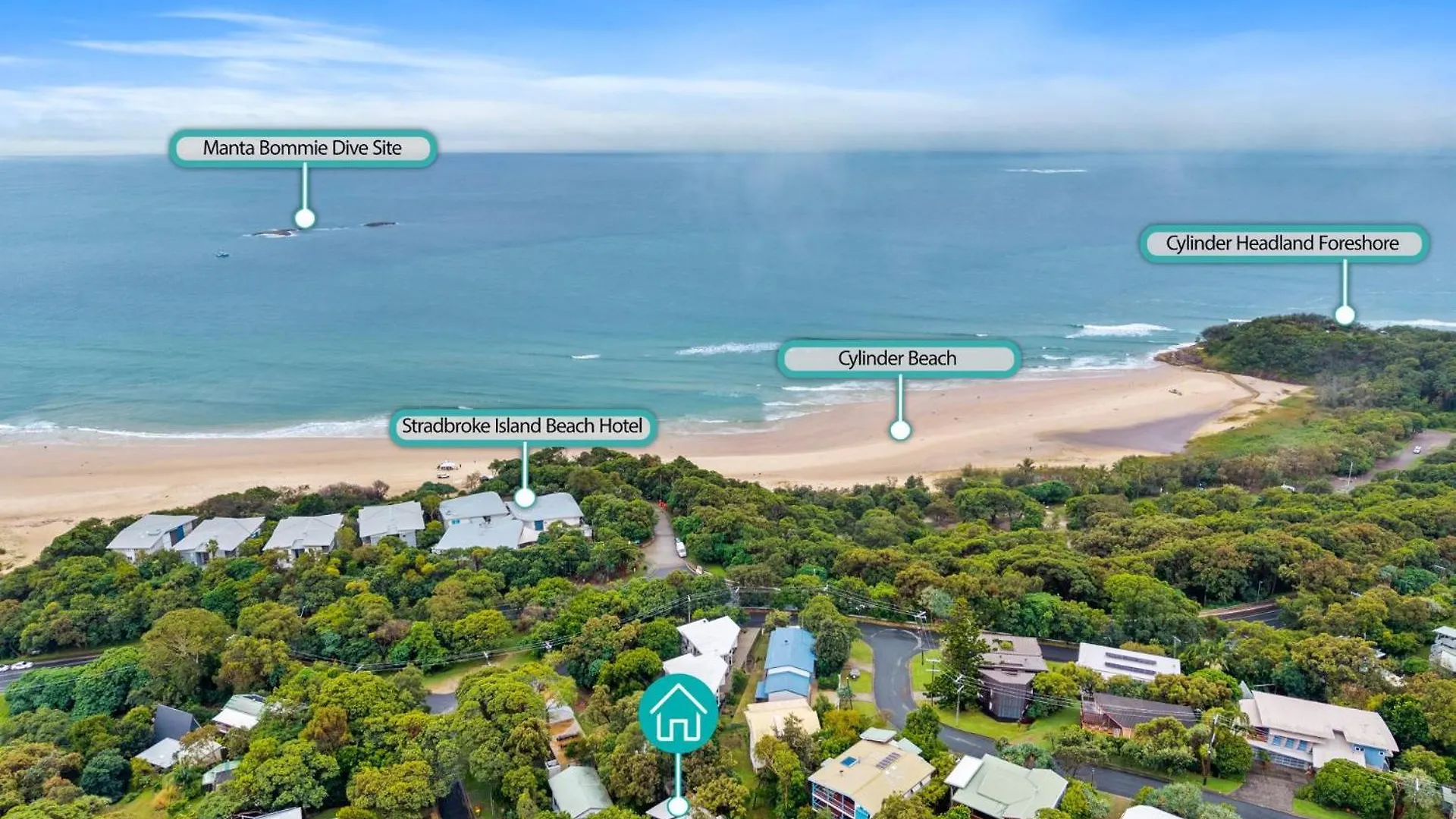 Billa Blue Holiday home North Stradbroke Island